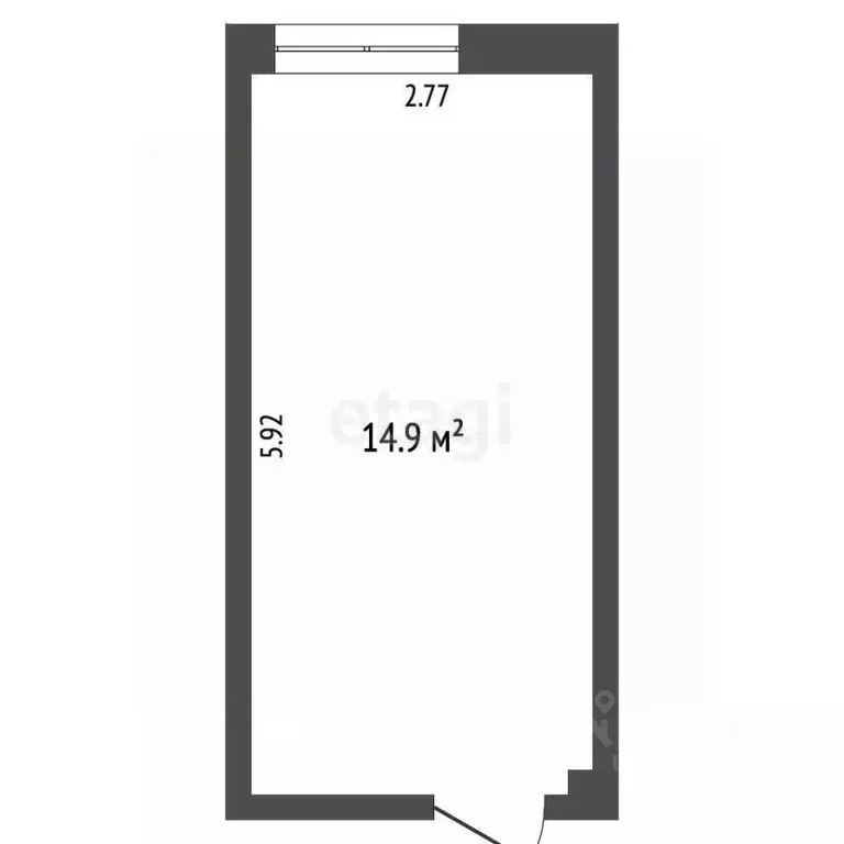 Офис в Ямало-Ненецкий АО, Новый Уренгой просп. Губкина, 14А (15 м) - Фото 1