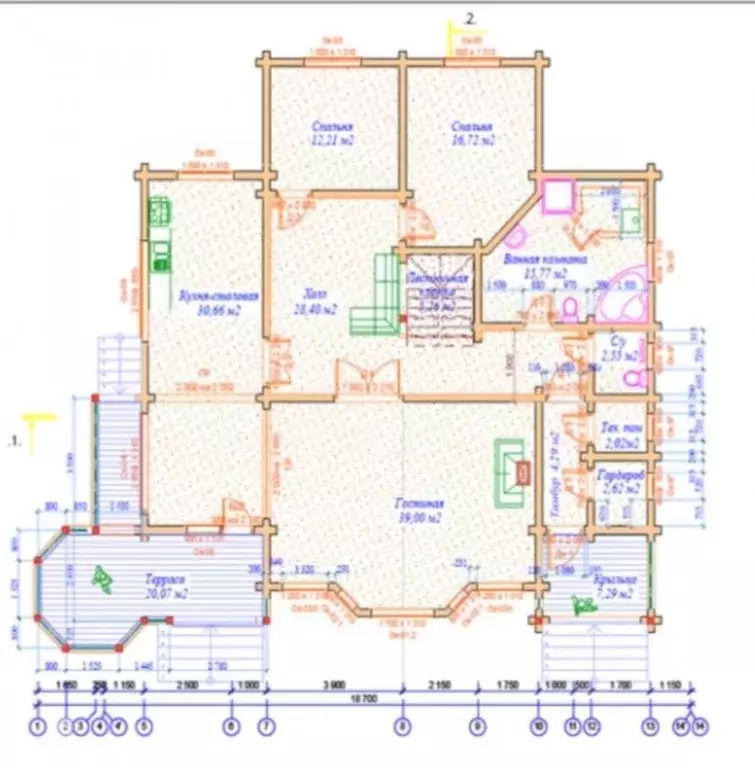 Дом в Санкт-Петербург пос. Комарово, ул. 1-я Дачная, 57 (333 м) - Фото 2
