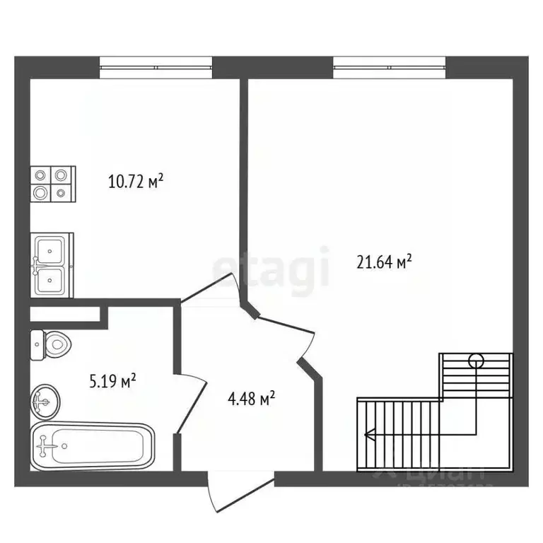 3-к кв. Санкт-Петербург просп. Маршала Жукова, 50к3 (82.0 м) - Фото 1