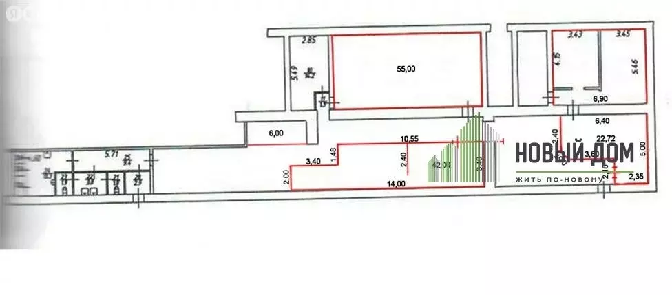 Торговая площадь (324.7 м) - Фото 1