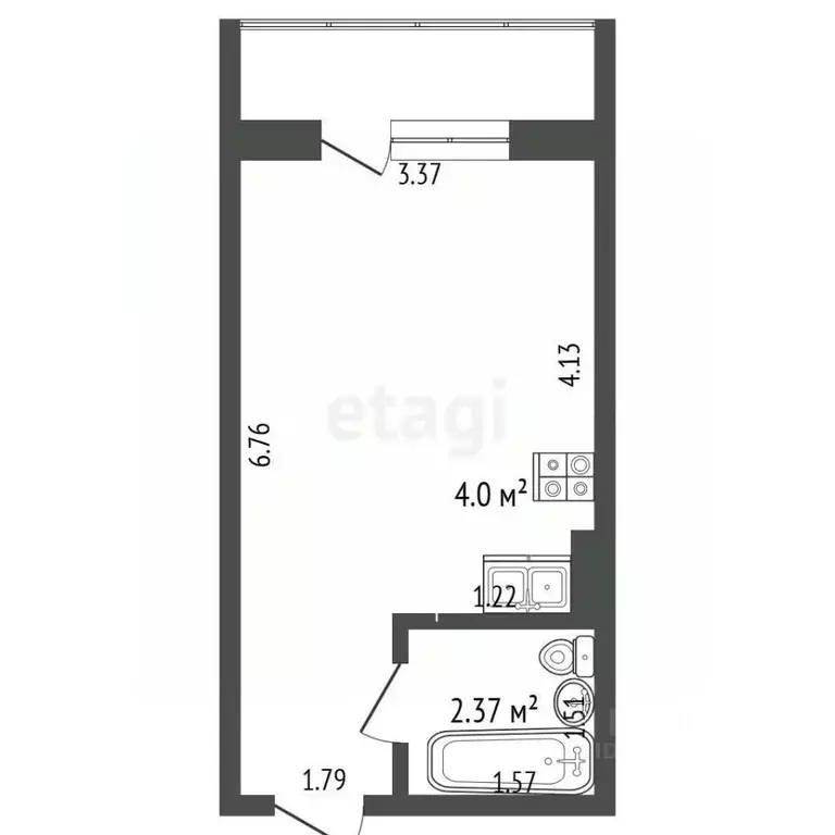 Студия Мордовия, Саранск ул. Фурманова, 67 (23.7 м) - Фото 2