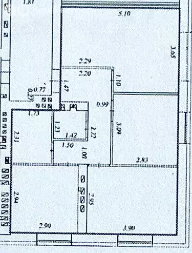 3-комнатная квартира: посёлок городского типа Алексеевка, Ульяновская ... - Фото 1