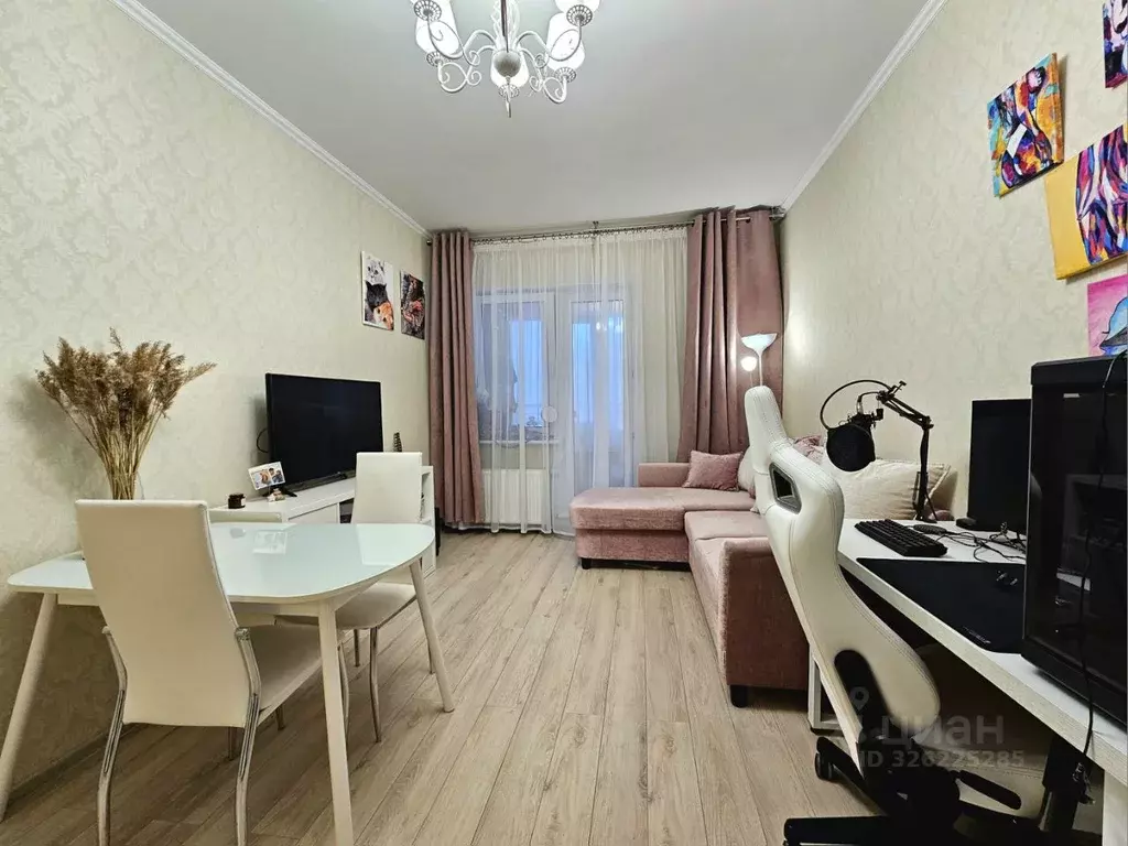 Студия Санкт-Петербург ул. Среднерогатская, 11 (27.2 м) - Фото 1