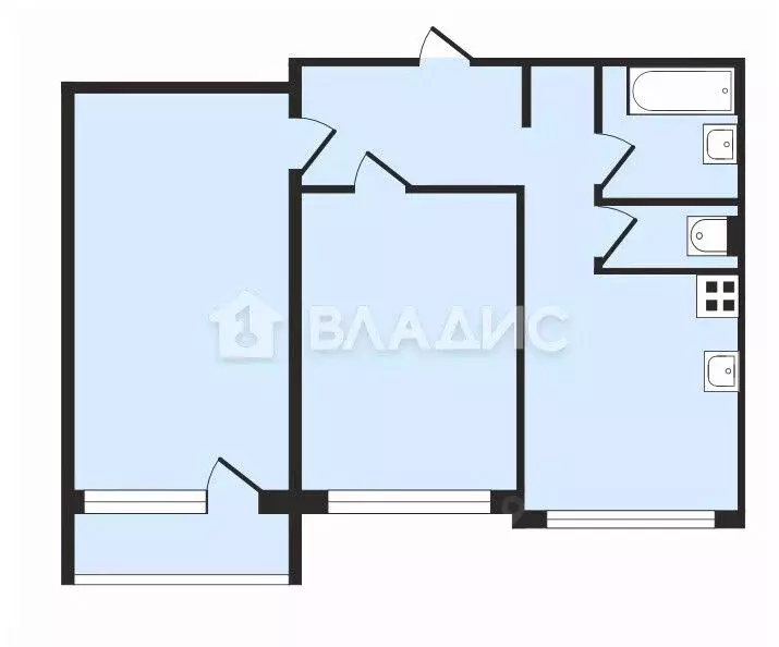 2-к кв. Москва Варшавское ш., 74К2 (60.0 м) - Фото 1