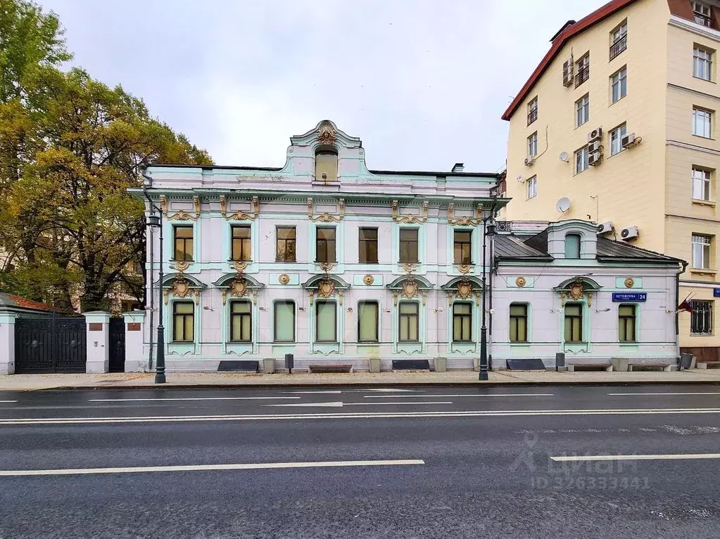 Помещение свободного назначения в Москва ул. Остоженка, 24 (1500 м) - Фото 2