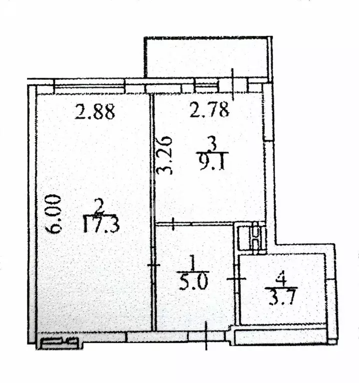 1-комнатная квартира: Новосибирск, улица Бородина, 56 (35.1 м) - Фото 0