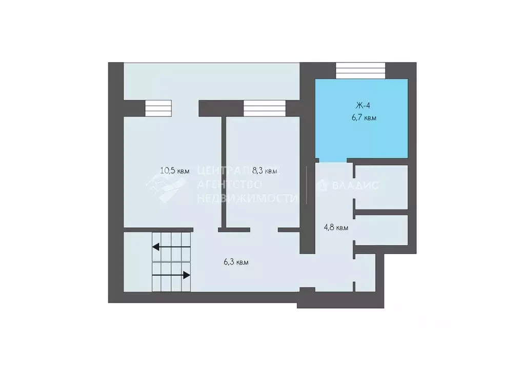 Комната Рязанская область, Рязань ул. Новоселов, 12 (6.7 м) - Фото 2
