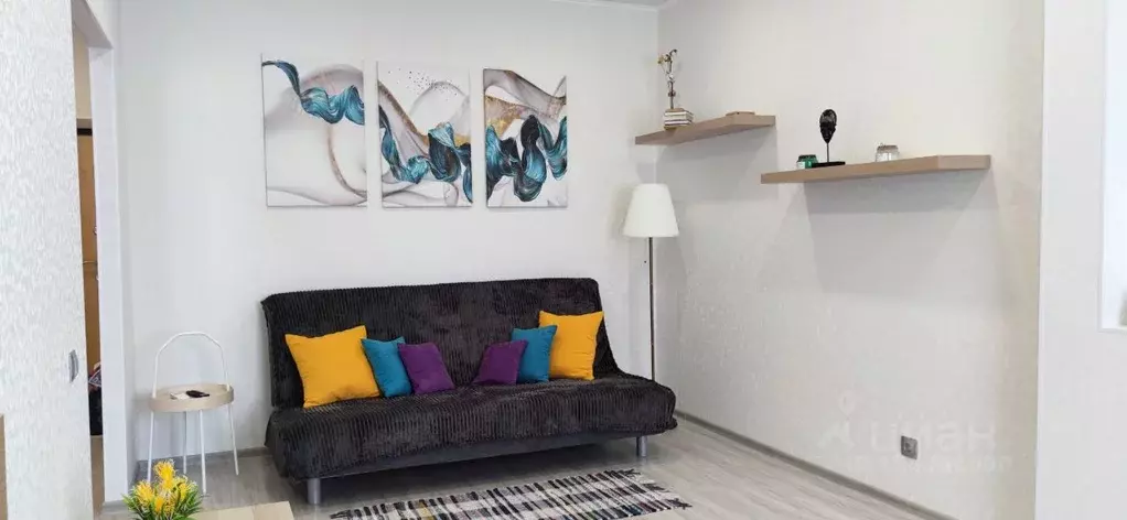 1-к кв. Астраханская область, Астрахань ул. Бориса Алексеева, 20к2 ... - Фото 2