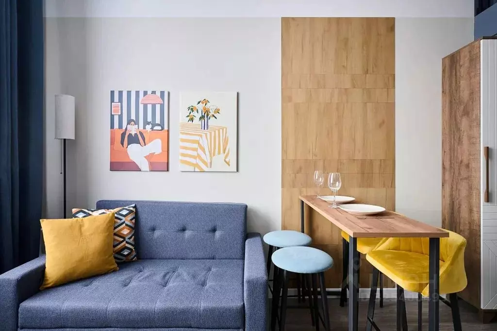 Студия Москва Грайвороновская ул., 4С1 (25.0 м) - Фото 1