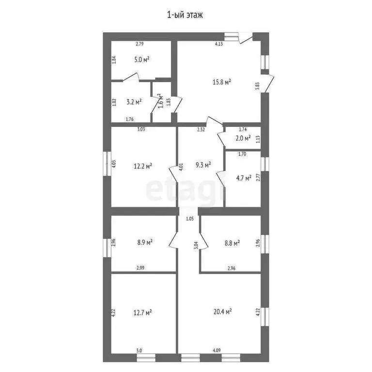 Дом в Тюмень, 2-й Степной переулок (104.6 м) - Фото 1