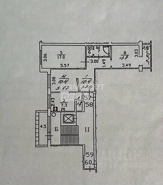 3-к кв. Московская область, Мытищи Ярославское ш., 111к2 (64.6 м) - Фото 1