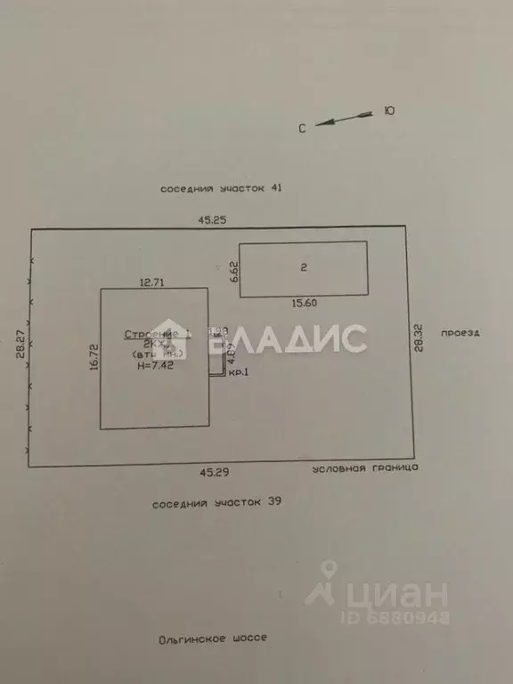 Дом в Санкт-Петербург, Санкт-Петербург, Петергоф ш. Ольгинское (291 м) - Фото 2