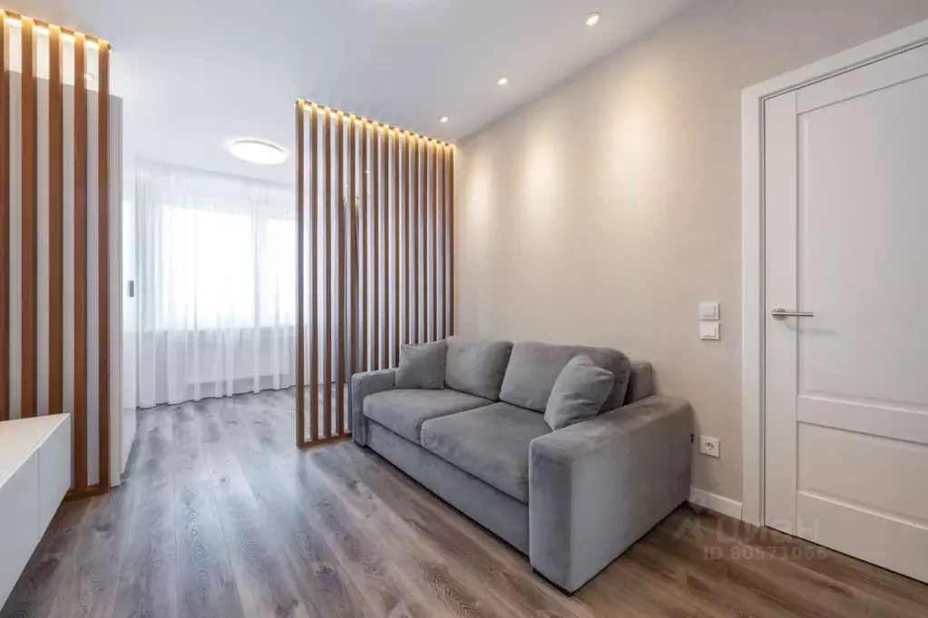 2-к кв. Санкт-Петербург ул. Лидии Зверевой, 3к1 (49.3 м) - Фото 1