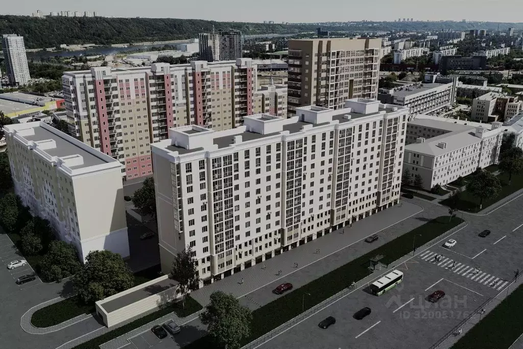 1-к кв. Нижегородская область, Нижний Новгород ул. Июльских Дней (40.4 ... - Фото 1