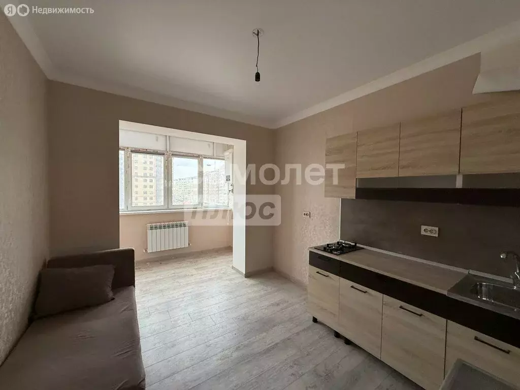 1-комнатная квартира: Каспийск, улица Магомедали Магомеджановa, 5к2 ... - Фото 1