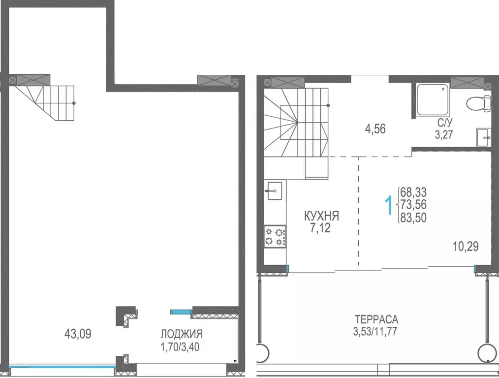 Студия Крым, Сакский район, Лесновское с/пос, с. Прибрежное Розовое ... - Фото 1