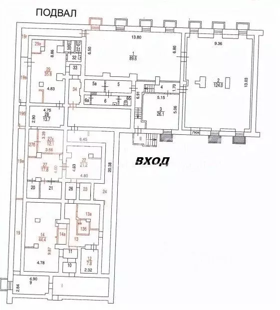 Помещение свободного назначения в Москва ул. Кедрова, 6К2 (718 м) - Фото 2