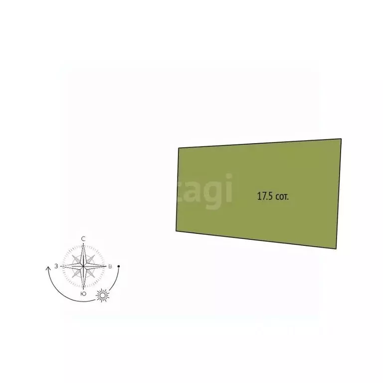 Участок в Белгородская область, Белгород ул. Сергея Пчелкина (17.5 ... - Фото 2