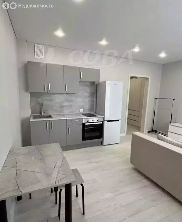 Квартира-студия: деревня Патрушева, улица Фёдора Достоевского, 22 (27 ... - Фото 1