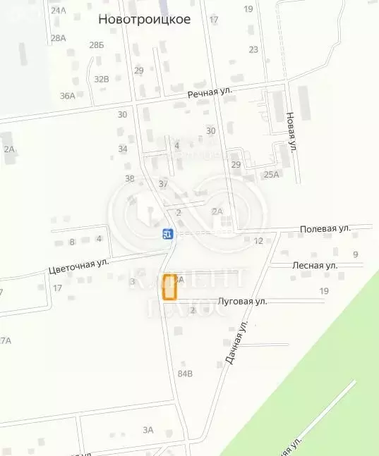 Участок в село Новотроицкое, Центральная улица (10 м) - Фото 0