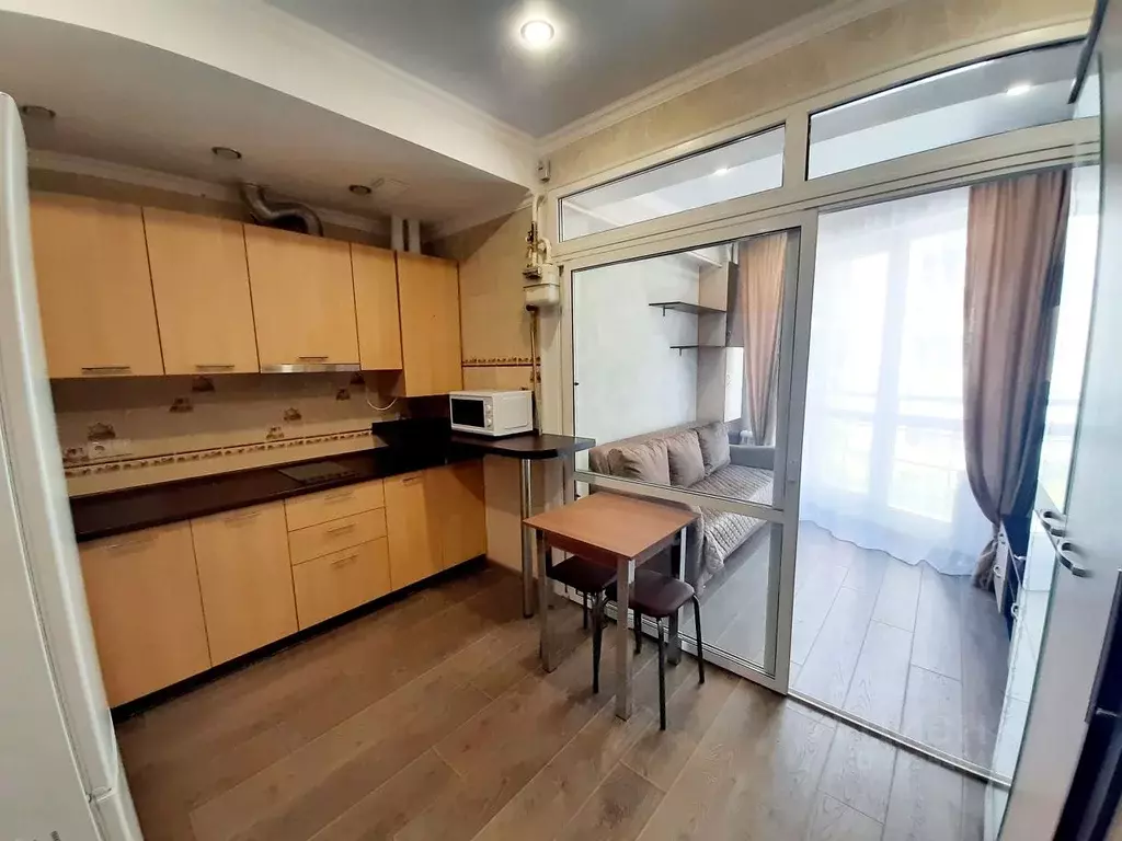 Студия Краснодарский край, Сочи Мамайка мкр, ул. Волжская, 34/4 (27.0 ... - Фото 0