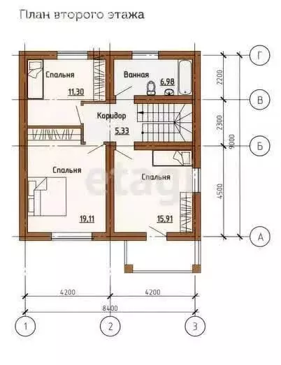 Дом в село Верх-Катунское, Ударная улица (121.6 м) - Фото 2