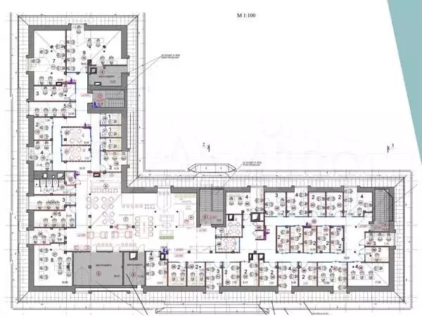 Аренда офиса класса В, 970 м БЦ Николаевский - Фото 0