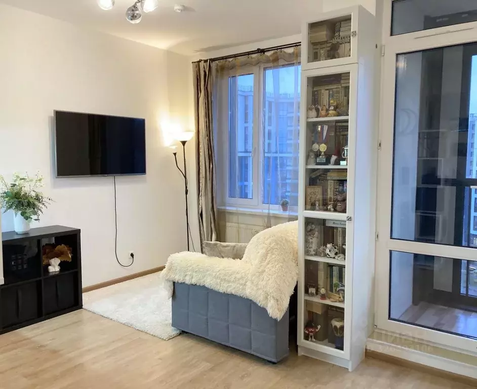 Студия Санкт-Петербург Новолитовская ул., 14 (26.0 м) - Фото 1