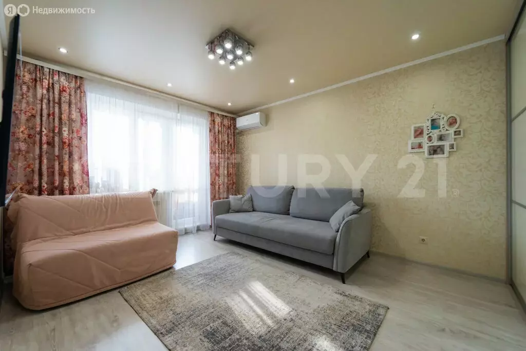 1-комнатная квартира: Липецк, улица Космонавтов, 5/3 (36 м) - Фото 1