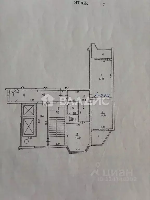 2-к кв. Московская область, Королев ул. Горького, 12А (58.1 м) - Фото 2