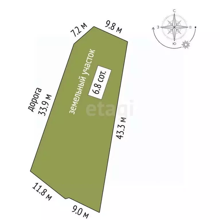 Участок в Башкортостан, Гафурийский район, Красноусольский сельсовет, ... - Фото 2