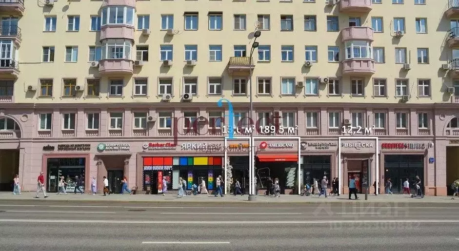 Торговая площадь в Москва ул. Красная Пресня, 32-34 (190 м) - Фото 1