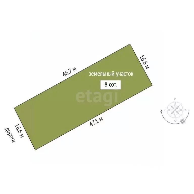 Участок в Ростовская область, Мясниковский район, Чалтырское с/пос, ... - Фото 2