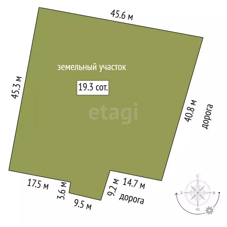 Дом в село Княжево, улица Мира (34.7 м) - Фото 1