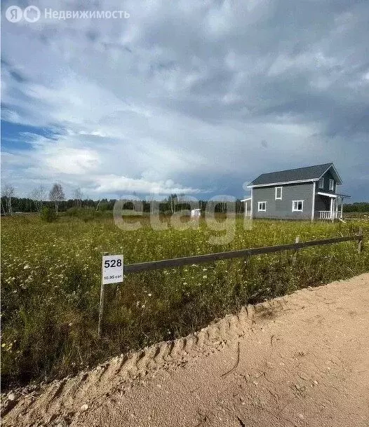 Участок в Кострома, коттеджный посёлок Малиновка (10.95 м) - Фото 2