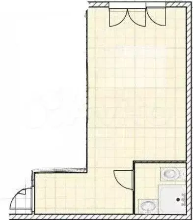 Квартира-студия, 20,2 м, 1/9 эт. - Фото 0