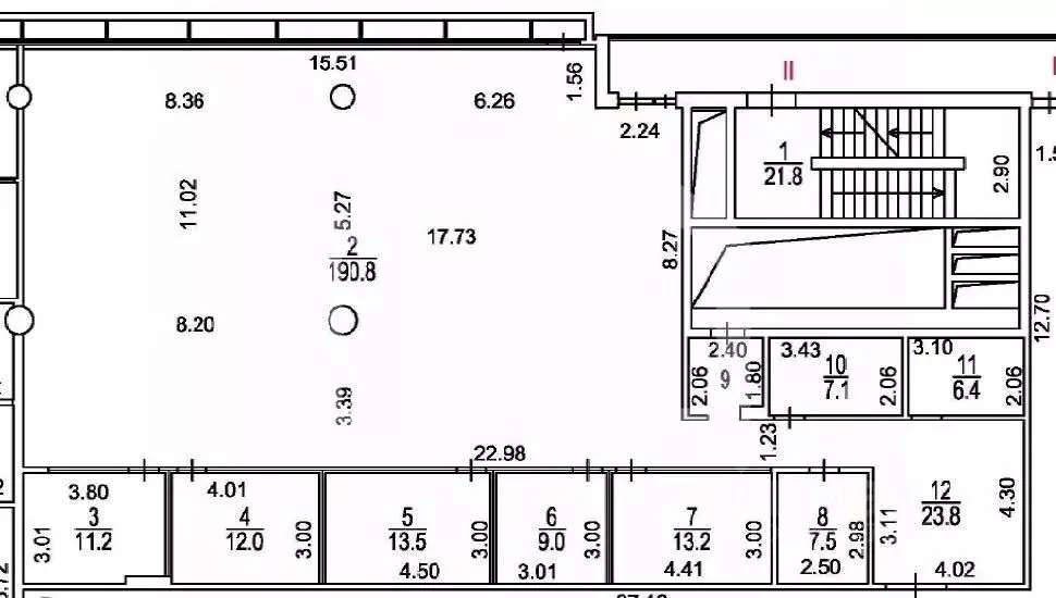 Помещение свободного назначения в Москва 1-я Тверская-Ямская ул., 21 ... - Фото 2