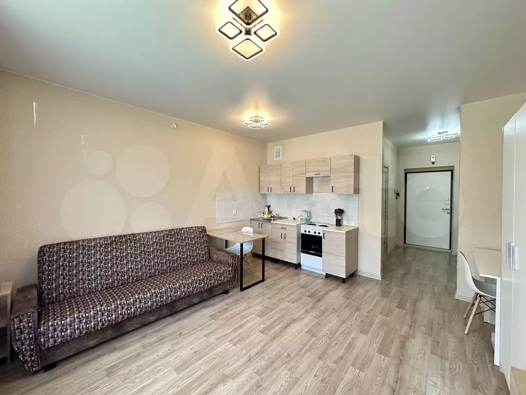 Квартира-студия, 27 м, 1/18 эт. - Фото 1
