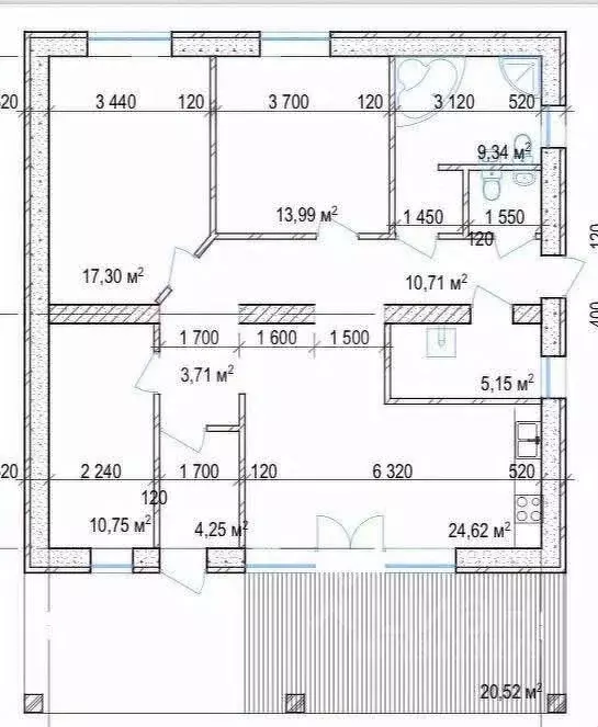 Дом в Белгородская область, Белгородский район, Разумное рп ул. ... - Фото 2