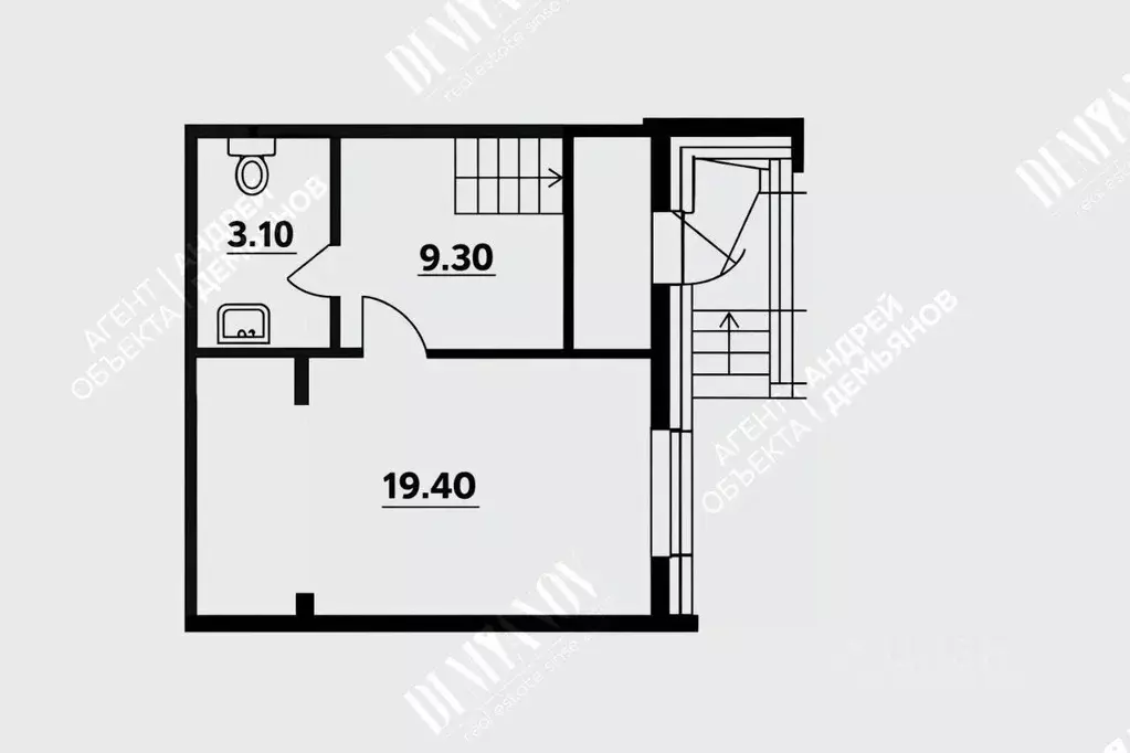 Торговая площадь в Санкт-Петербург ул. Руднева, 22к2 (32 м) - Фото 2