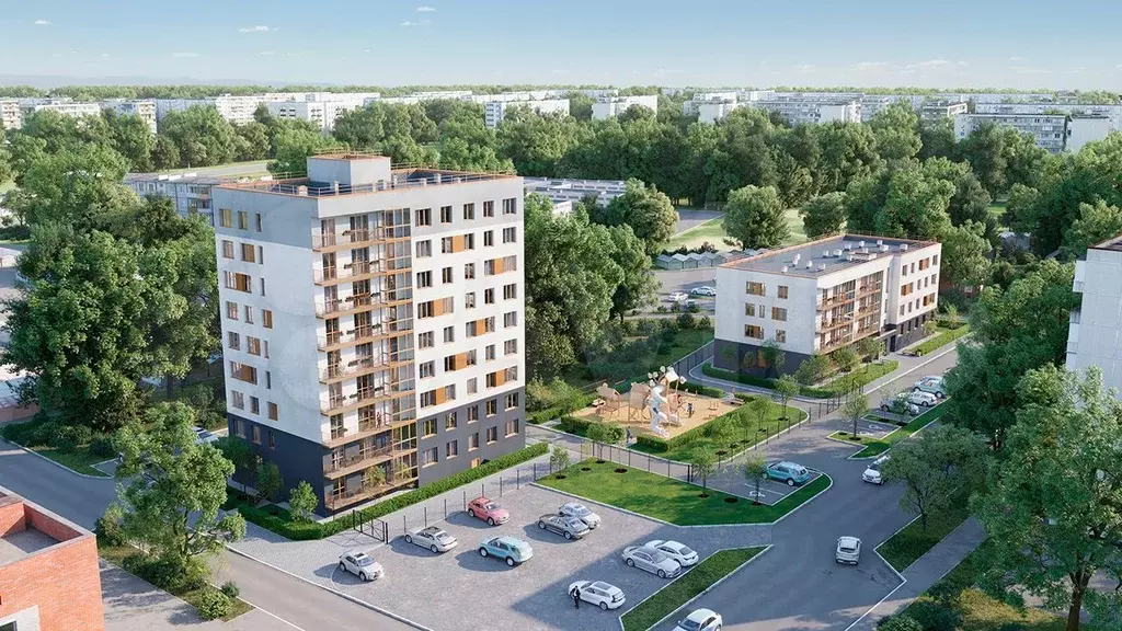 Квартира-студия, 31,8 м, 4/9 эт. - Фото 1