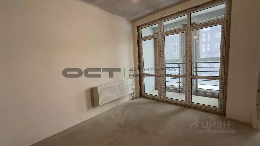 1-к кв. Тульская область, Тула ул. Федора Смирнова, 2к1 (39.0 м) - Фото 1