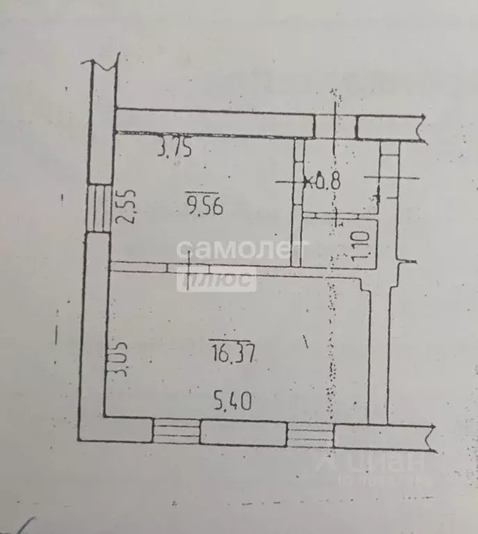 1-к кв. Белгородская область, Старый Оскол Садовая ул., 10 (27.9 м) - Фото 2