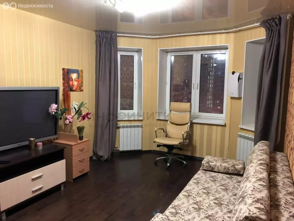 1-комнатная квартира: Московский, 3-й микрорайон, 5 (42.2 м) - Фото 2