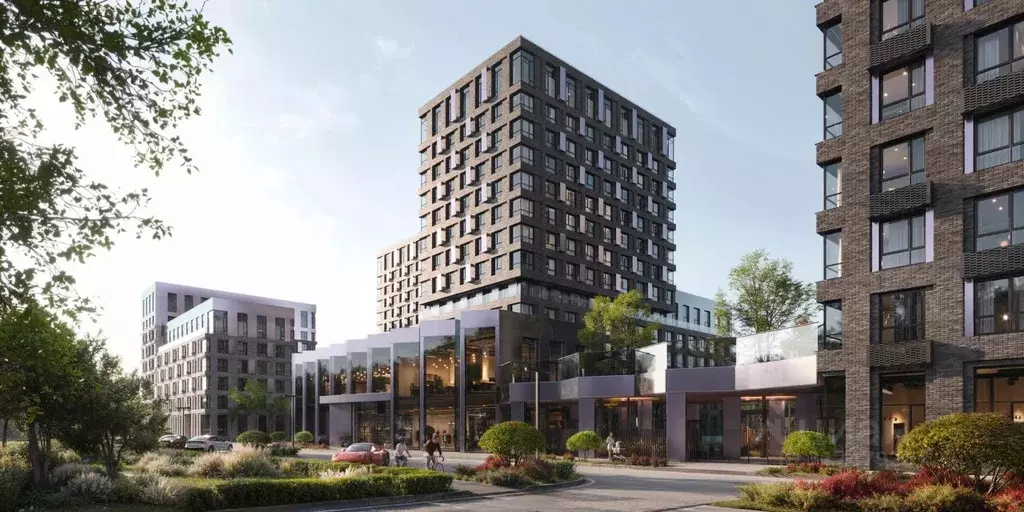 Студия Москва Верейская 41 жилой комплекс, 3.1 (27.96 м) - Фото 1