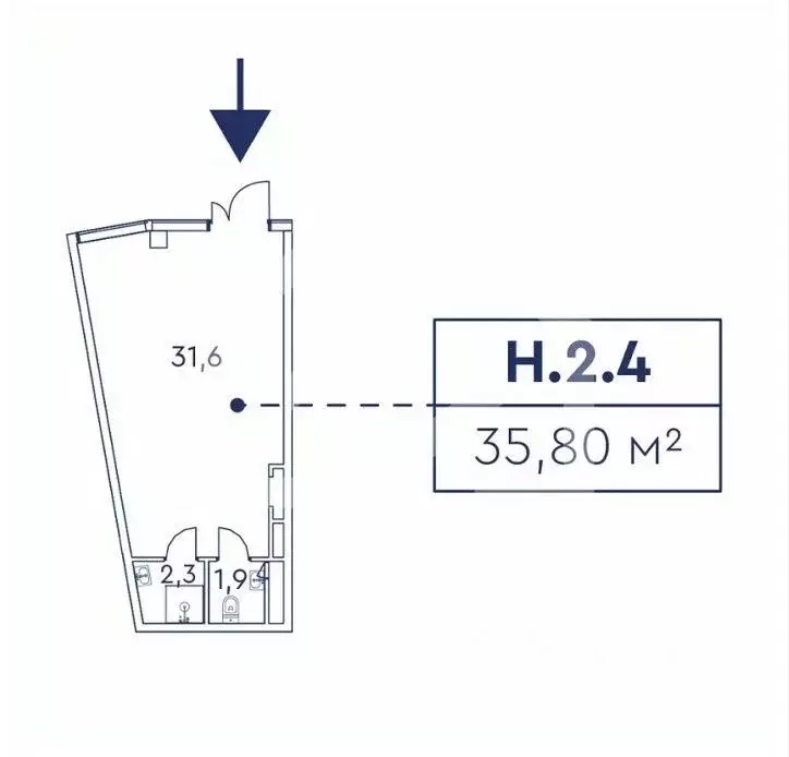 Торговая площадь в Москва просп. Мира, 222 (36 м) - Фото 2