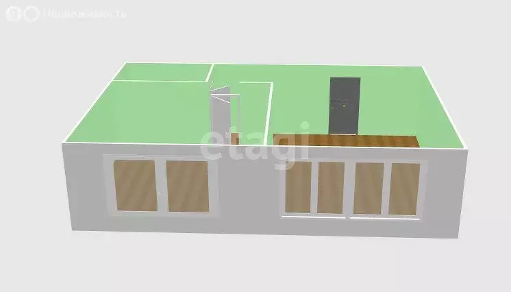 2-комнатная квартира: Южно-Сахалинск, Комсомольская улица, 271Ак2 (56 ... - Фото 2