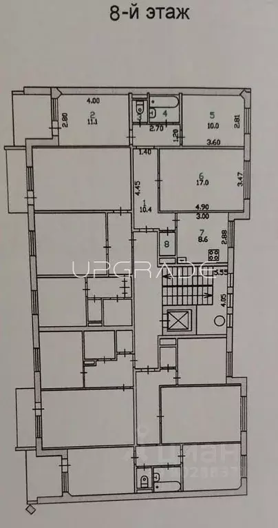 3-к кв. Орловская область, Орел ул. Машкарина, 16 (62.1 м) - Фото 1