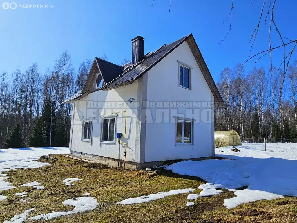 Дом в Смоленская область, Краснинский муниципальный округ, деревня ... - Фото 1