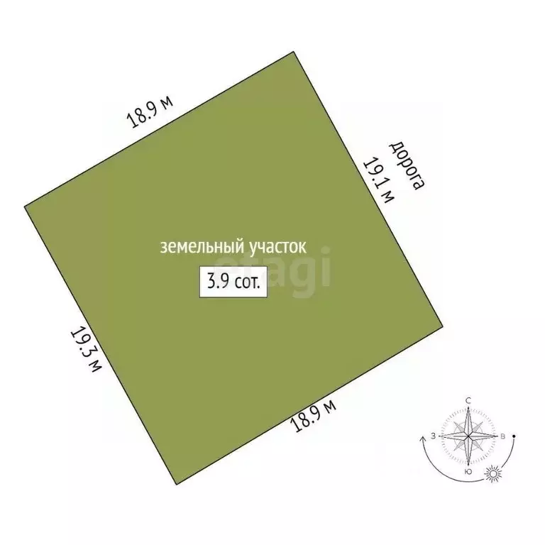 Участок в Башкортостан, Стерлитамакский район, Отрадовский сельсовет, ... - Фото 2